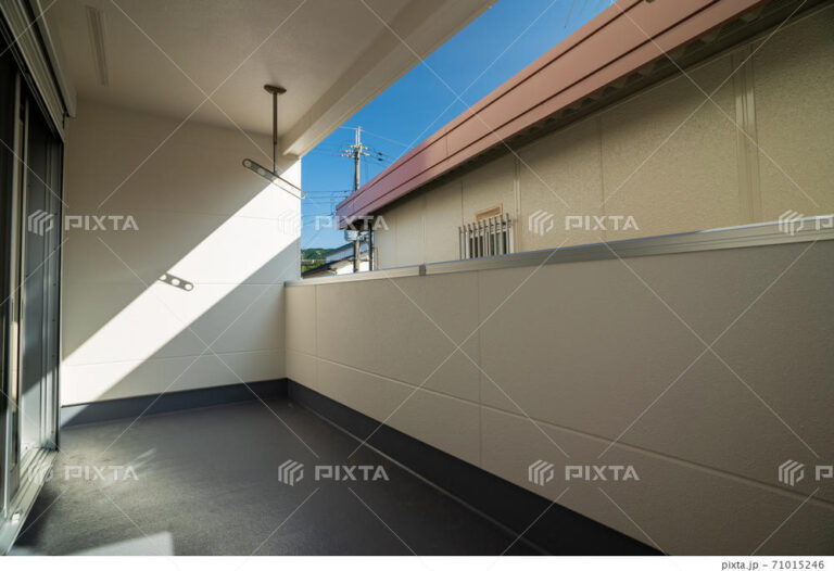 ベランダの美化（テスト）